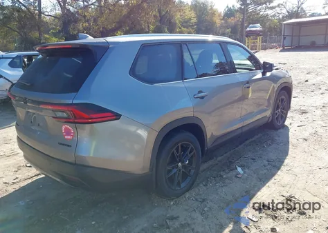 2025 Toyota Grand Highlander Hybrid Limited z USA, uszkodzony, nr VIN 5TDACAB5XSS033114